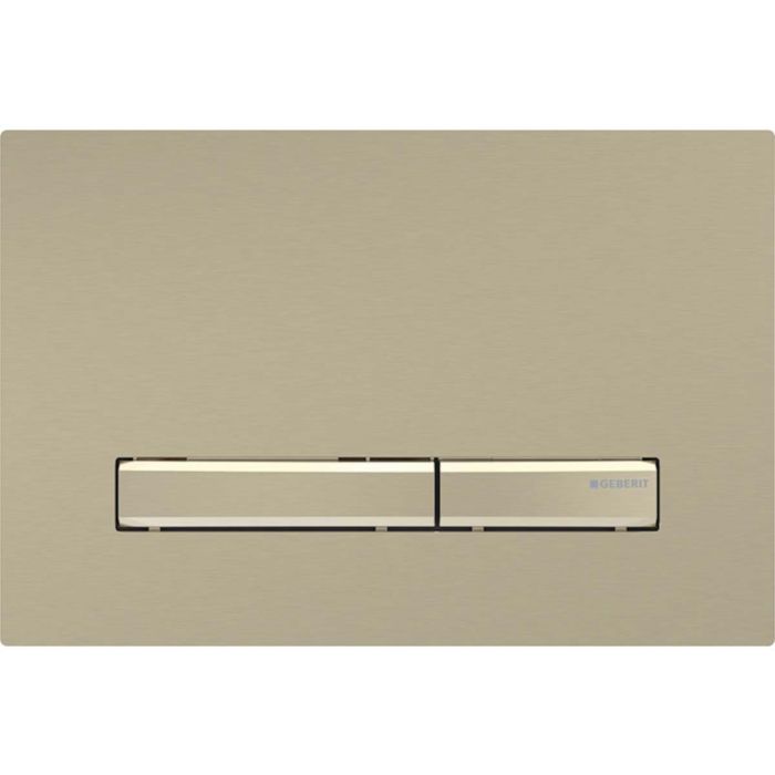 Geberit Sigma Betätigungsplatte 115672QF2 Deckplatte messing gebürstet ...