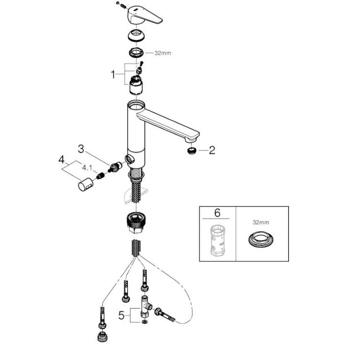 Grohe Bathroom Faucet Parts Diagram Reviewmotors.co