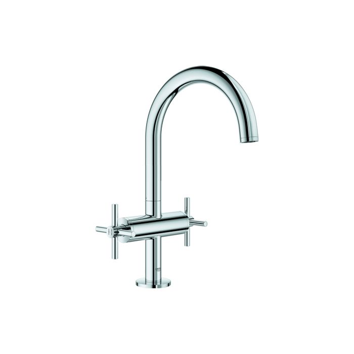 Grohe Atrio L Size Washbasin Faucet 21019003 Chrome With Cross