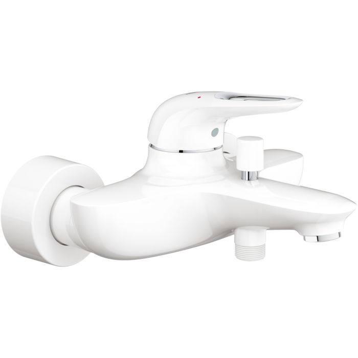 Grohe Eurostyle 33591LS3 moon white, surface-mounted, open metal lever handle