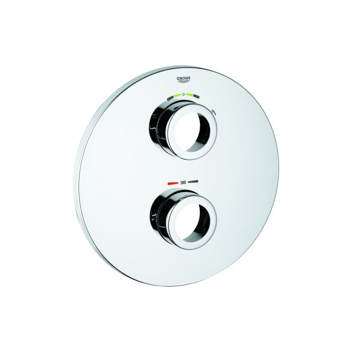 Rosette GROHE 47987 Chromée – Thermostat De Rechange 31x23x7 Cm, 0,51 Kg