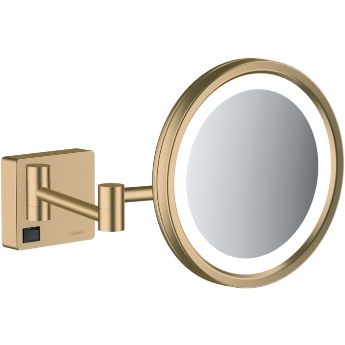 hansgrohe AddStoris shaving mirror 41790140 with LED light, wall