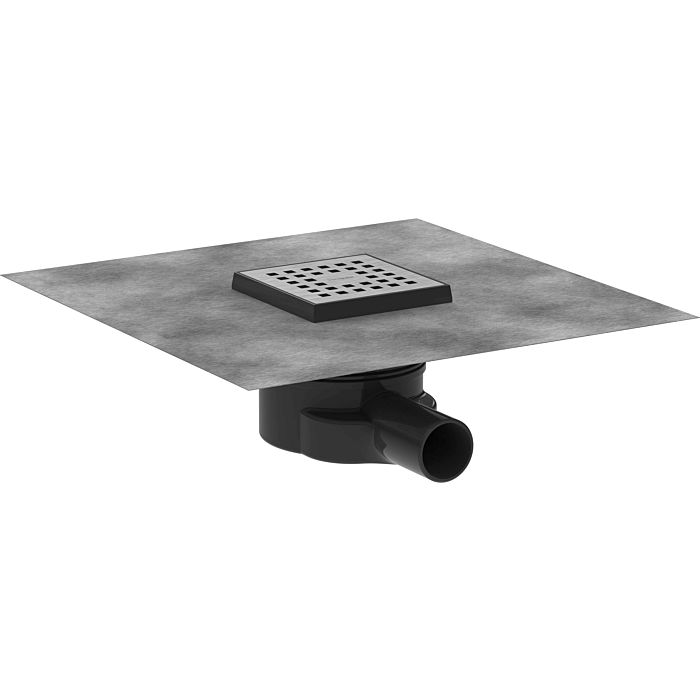 hansgrohe RainDrain Point, set complet, écoulement ponctuel