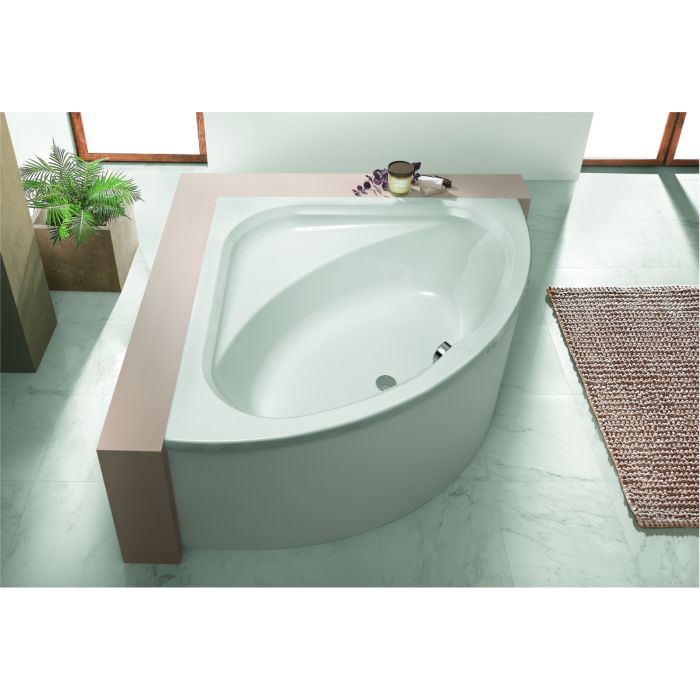 Hoesch Parana Eck Badewanne 5572.010 140 x 140 cm, weiss ...