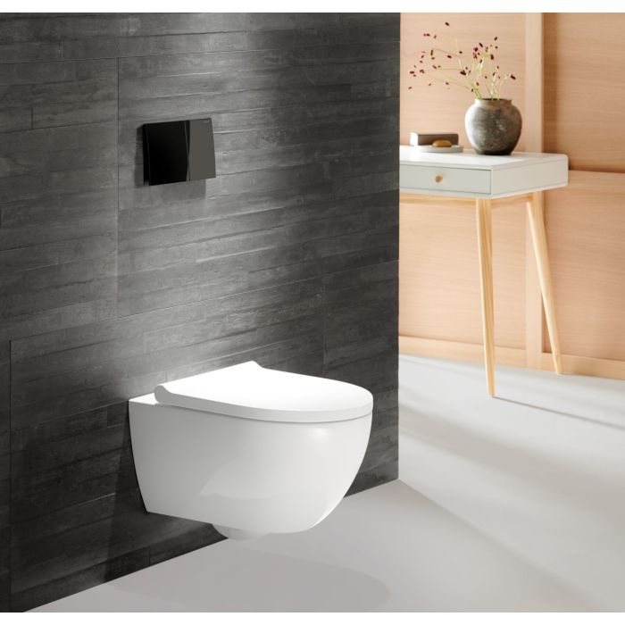 Geberit Acanto toilet with WC seat 502774001 4.5 l, rimless, TurboFlush