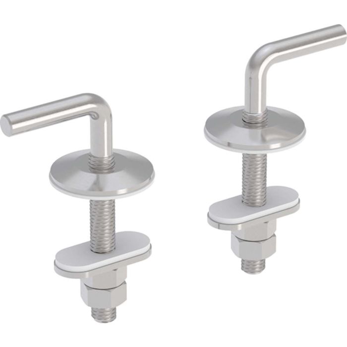 ANDRESLAD Mini-Flaschenzugwagen Aus Edelstahl – 4-teiliges Set Mit Umlenkrollen Für Seil- Und Kabelrollen, Korrosionsbeständig