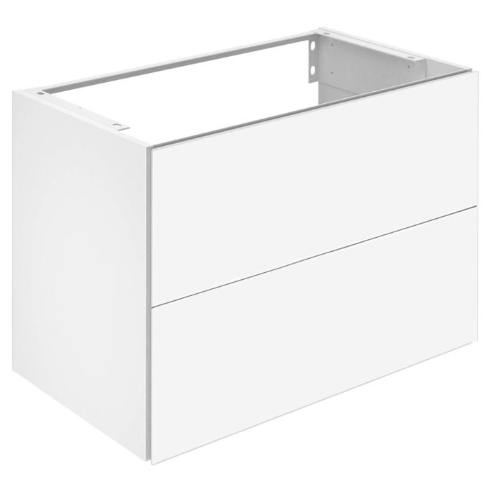 Keuco XLine vanity unit 33163290000 decor inox satin finish, glass