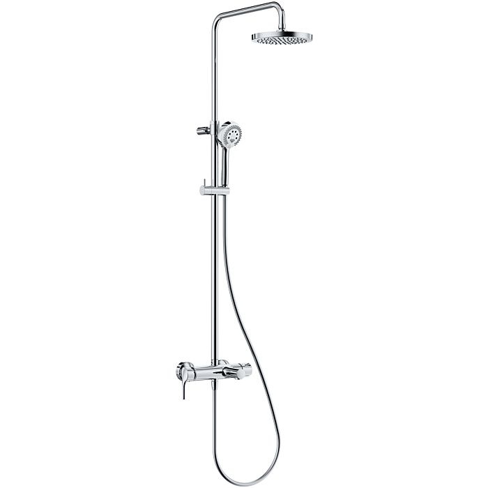 Kludi Logo singlelever mixer dualshower system 680830500 chrome