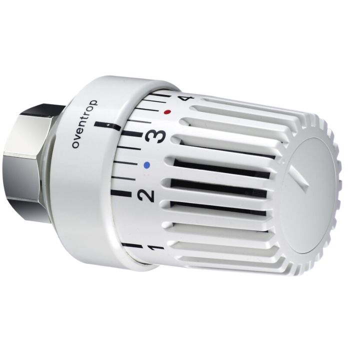 Oventrop Thermostatic Head Uni LA 1613401 weiss, for Herz thermostatic ...