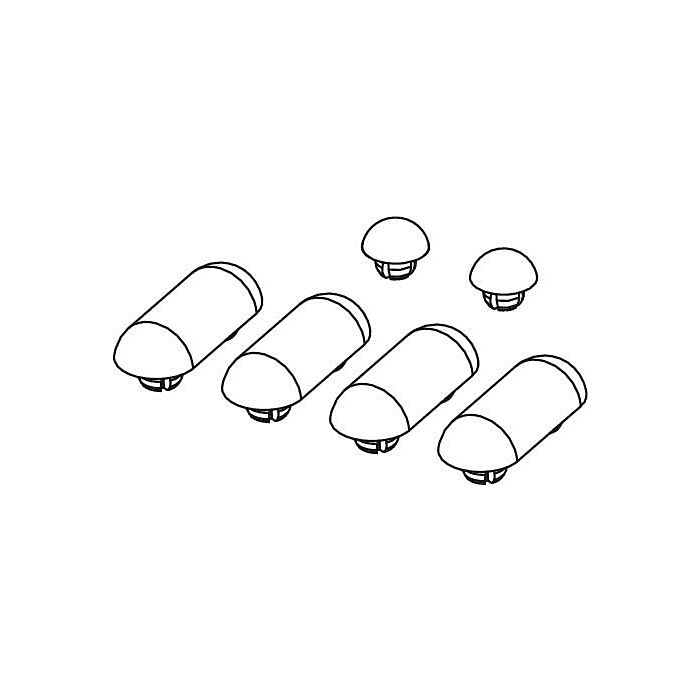 TECE TECEone Auflagepuffer 9820583 komplett, ab 2021 