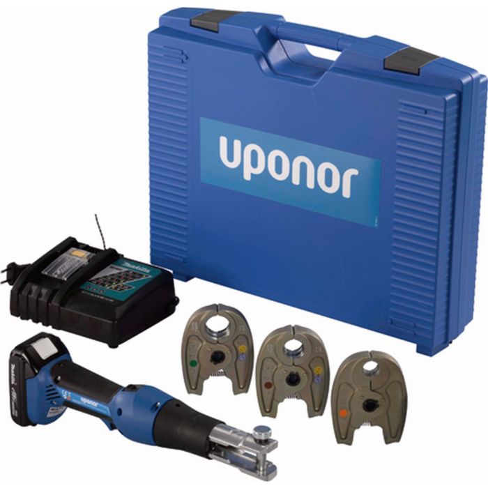uponor s press battery machine 1083594 with kspo press jaws 16 20 25