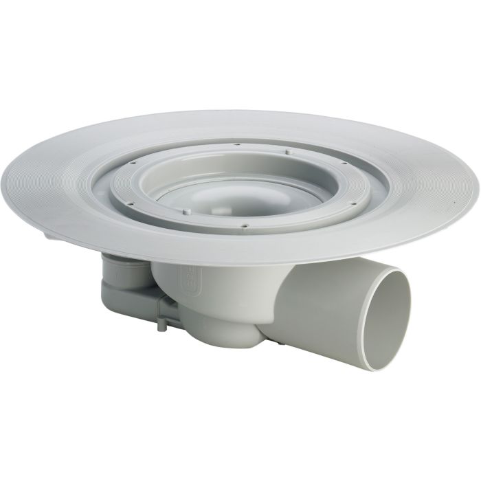 Viega Advantix floor drain basic body 285050 DN 70, gray plastic ...
