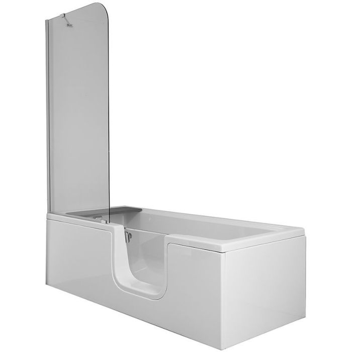 Vitra Conforma bathtub 57930011000 170 x 75 cm, rectangular with entry on the right, white, with