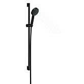 hansgrohe Pulsify Select Brauseset 24171670 3jet, Relaxation, mit Brausestange 90cm, EcoSmart, mattschwarz