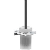 hansgrohe AddStoris WC brush set 41752000 wall mounting, metal, glass, chrome