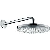 hansgrohe Raindance Select Kopfbrause 27378000 S 300 2jet, chrom, mit Brausearm 390 mm
