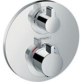 hansgrohe Ecostat S Brausethermostat 15758000 Unterputz, für 2 Verbraucher, chrom