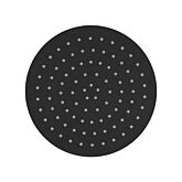 Herzbach Deep Black Kopfbrause 23.600250.1.12 250 mm, schwarz matt, zur Wandmontage
