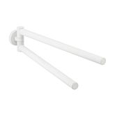 Herzbach Deep White Handtuchhalter 23.818500.1.07 Ausladung 340mm, Wandmontage, weiß matt