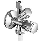 Schell COMFORT Kombi-Eckventil 035450699 G 1/2 AG, Sicherungseinrichtung, mit ASAG easy, mit Rückflussverhinderer, verchromt