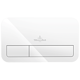 Villeroy & Boch ViConnect E200 actuator plate 92249068 white, made of plastic