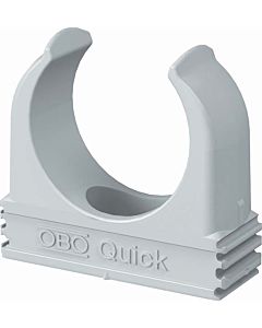OBO Quick Klemmschelle lgr 2955 M25 lichtgrau, per Stück