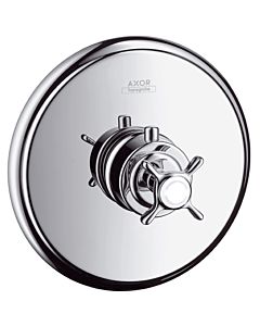 hansgrohe Fertigmontageset Axor Montreux 16810000 Unterputz-Thermostatbatterie, Kreuzgriff, chrom