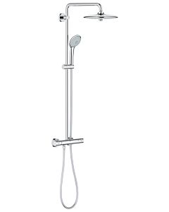 Grohe Euphoria System 260 shower system 27615001 chrome, with shower thermostat, flow rate 9.5l/min