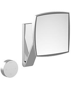 Keuco iLook move cosmetic mirror 17613019002 UP-Trans, wall model, beleuchtet , 200x200