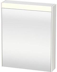 Duravit Brioso LED-Spiegelschrank BR7101L1818 620x760mm, Weiß Matt, Tür links