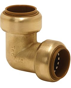 Aalberts VSH Tectite angle 4750075 22 mm, brass up to 28 mm, 90 degrees, inside/inside, detachable