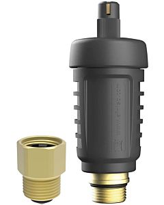 Afriso quick vent Hybrid 77730 G 3/8, with mounting valve R 3/8, 12 bar, plastic