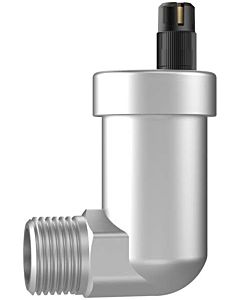 Afriso Angle quick vent 77753 R 2000 /2, brass housing, nickel-plated, with Aquastop, without valve