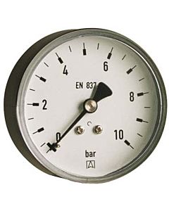 Afriso tube pressure gauge 63539 G 2000 / 4 B, 10 bar, housing d = 63mm