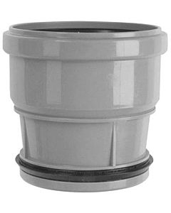 Airfit socket 110110S DN 110 x 110, concentric, made of polypropylene, for HT and KG pipes