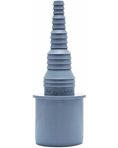 Airfit hose nipple 50015SN DN 32 to d= 8.2-26.6mm, transition from hose to drain pipe