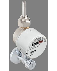 Allmess washbasin water meter 1201932206 screw connection version, WTZ 3-V +m, Q 2.5 m3/h, DN 15
