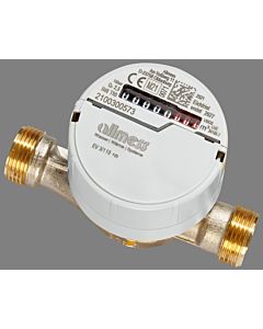 Allmess screw connection water meter 6EAB15110B40NBA EV 3/110-V TU6 +m, Q3 2.5 m3/h, DN 15