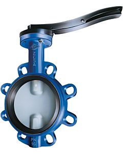 ARI Zesa intermediate flange valve 2201200321911 DN 32, with locking lever, stainless steel disc, EPDM seal
