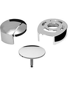 ASW Mwt Finishing assembly set 101311 chrome-plated, with plug, rosette and operating handle