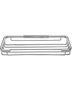 ASW soap basket 102188 chrome-plated brass, 200 mm x 100 mm, open