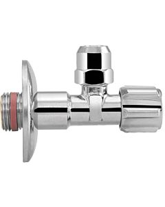 robinet d&#39;équerre ASW 2000 / 2 &quot;x 10 mm, conception longue, auto-étanche, laiton chromé