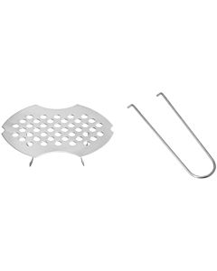 ASW Stedo urinal strainer 442374 type S, universal , polished stainless steel