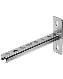 ASW rail bracket 532730 300 mm, profile 27/18 x 2000 mm, galvanized steel