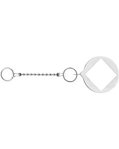 ASW Stedo chain holder 720281 chain 30cm, chrome-plated brass, stand tap ring square inside