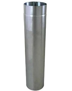 Bertrams aluminum exhaust pipe 14RL500-130 500 mm, Ø 130 mm x 2000 mm