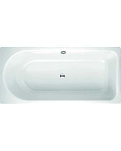 Bette BetteOcean low-line bathtub 8838-004 edelweiß, 180x80x38cm, foot end right, overflow at the back
