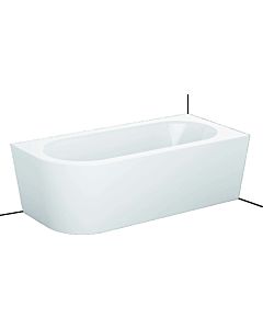Bette BetteStarlet V Silhouette bathtub 6680-004CELVK noble white, 165x75x42cm, with apron