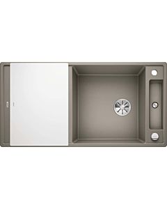 Blanco Axia iii xl 6 s sink 523517 100x47cm, PuraDur tartufo, reversible, with glass cutting board