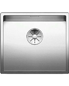 Blanco Claron sink 521575 450-U, 49 x 44 cm, stainless steel satin finish, without drain remote control